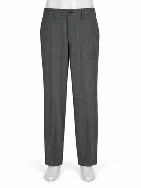 Haggar H26 Mens Dress Pants Straight Fit Gray Size 32x32 Polyester Machine Washa